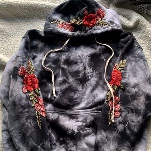 Civil Regime Floral Smoke Hoodie